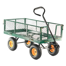 Cobra COGCT320HD Heavy-Duty Garden Hand Cart with Mesh Body