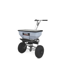 Cobra COHS60S Stainless Steel Walk Behind Spreader with Screen & Rain Cover
