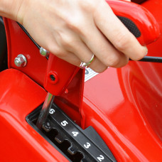 Cobra CORM514SPC Self-Propelled Petrol Lawnmower with Steel Rear Roller