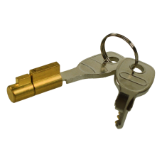 Alko A1860154 Brass Barrel Lock and 2 Keys for AK7 Alko A1860154 Brass Barrel Lock and 2 Keys for AK7