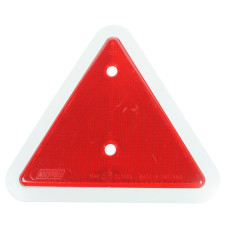 Maypole MP018B Red Reflective Triangle with White Edge