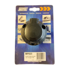 Maypole MP023B 12N 7 Pin Black Plastic Socket Maypole MP023B 12N 7 Pin Black Plastic Socket