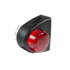 Maypole MP037B Red/White Outline Rubber Side Marker Lamp