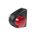 Maypole MP037B Red/White Outline Rubber Side Marker Lamp