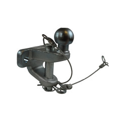 Maypole MP082 50mm Ball and Pin Trailer Coupling – Silver