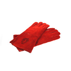 Maypole MP156B Welders Gauntlet Red Leather Lined Pair