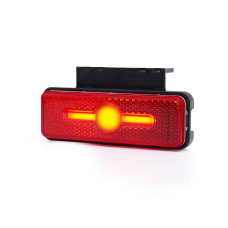 Maypole MP1613B LED Red Rear Marker Reflector Lamp with Bracket Maypole MP1613B LED Red Rear Marker Reflector Lamp with Bracket