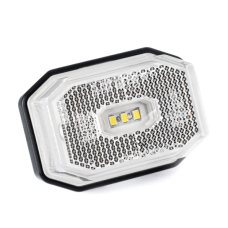 Maypole MP1640B LED Clear Front Marker & Reflector Black Housing Maypole MP1640B LED Clear Front Marker & Reflector Black Housing