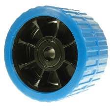 Maypole MP1710 Ribbed Wobble Roller Non-Marking Blue