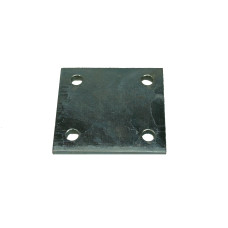 Maypole MP232 Drop Plate 4 Hole Zinc Plated 102mm (4