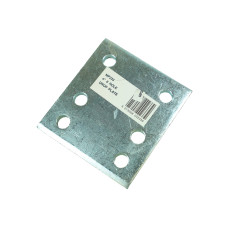 Maypole MP233 Drop Plate 6 Hole Zinc Plated