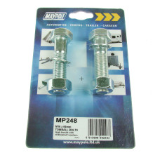 Maypole MP248 M16 Nuts, Bolts & Shakeproof Washers Pair