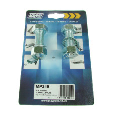 Maypole MP249 M16 Nuts, Bolts & Shakeproof Washers (Pair)