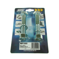 Maypole MP250 M16 Nuts, Bolts & Shakeproof Washers Pair