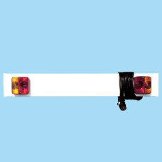Maypole MP251P3F3M Trailer Lighting Board with Cable and Plug