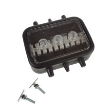 Maypole MP2995B 10 Way Rubber Junction Box Maypole MP2995B 10 Way Rubber Junction Box