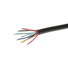 Maypole MP319 8 Core Black Trailer Cable 100m