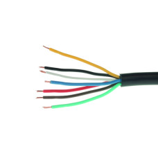 Maypole MP325 7 Core Black Trailer Cable 100m Roll Maypole MP325 7 Core Black Trailer Cable 100m Roll