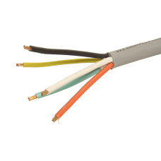 Maypole MP3295 5 Core Grey Auxiliary Cable 100m