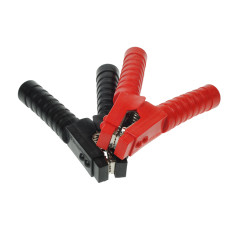 Maypole MP344 Heavy Duty Booster Cable Clips Pair Black & Red Maypole MP344 Heavy Duty Booster Cable Clips Pair Black & Red