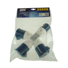 Maypole MP370B Caravan 3-Way 230V Mains Hook-Up Splitter Black Maypole MP370B Caravan 3-Way 230V Mains Hook-Up Splitter Black