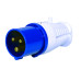 Maypole MP372B Caravan 230V Mains Site Plug Black Maypole MP372B Caravan 230V Mains Site Plug Black