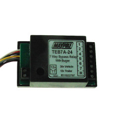 Maypole MP3879B 7 Way Bypass Relay 24V to 12V | SJ Agri Ltd