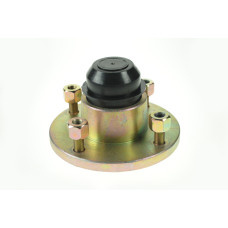 Maypole MP418 Taper Roller Hub with Conical Nuts and Plastic Cap Maypole MP418 Taper Roller Hub with Conical Nuts and Plastic Cap