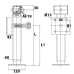 Maypole MP4345 Rotatable Trailer Support Leg with Swivel Mounting Bracket Maypole MP4345 Rotatable Trailer Support Leg with Swivel Mounting Bracket