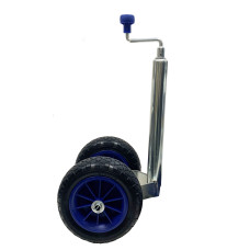 Maypole MP43752 48mm Twin Jockey Wheel Medium Duty Puncture Proof 180kg Max Load