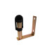 Maypole MP4441B Beacon DIN Pole Mount U-Shaped Vertical Surface Bracket Maypole MP4441B Beacon DIN Pole Mount U-Shaped Vertical Surface Bracket
