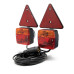 Maypole MP44912 Magnetic Trailer Lighting Board with Triangles
