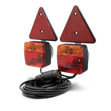 Maypole MP44922 Pod 3m Connect & 10m Trailer Cable with Magnetic Triangles