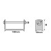 Maypole MP470 Keel Roller Bracket for MP462, MP1740 & MP463 Maypole MP470 Keel Roller Bracket for MP462, MP1740 & MP463