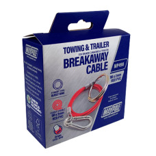 Maypole MP498 Breakaway Cable Red 1m x 2mm Maypole MP498 Breakaway Cable Red 1m x 2mm