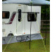Maypole MP5384 Foldable Double Steel Caravan Step - Silver