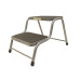 Maypole MP5385 Double Steel Caravan Step (Silver) Maypole MP5385 Double Steel Caravan Step (Silver)