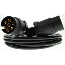 Maypole MP5883 3.5m 12N Straight Connecting Lead with Twin 7-Pin Plugs