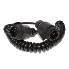 Maypole MP5893 13 Pin 8 Core Curly Connecting Lead 1.5m