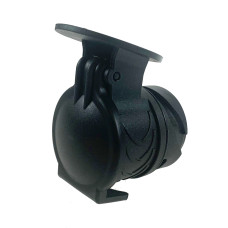 Maypole MP601B 13 Pin to 7 Pin 12N Trailer Conversion Adaptor Black