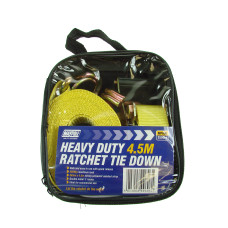 Maypole MP606 Ratchet Strap with Hooks 38mm x 4.5m | SJ Agri Ltd