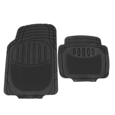 Maypole MP6345 Car Mat Set (4) Grey Carpet/PVC