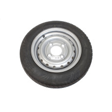 Maypole MP68192 Wheel & Tyre 135R13 4 Stud 130mm PCD Silver