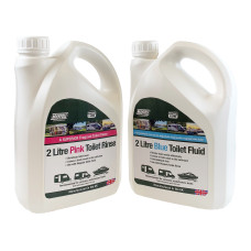 Maypole MP6997 Superior Toilet Rinse & Fluid Twin 2L Pack