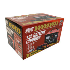 Maypole MP716 Metal Cased Battery Charger 12A 12/24V Maypole MP716 Metal Cased Battery Charger 12A 12/24V