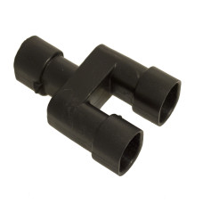 Maypole MP7524B Triple 2-Way Superseal Harness Y-Connector Black Maypole MP7524B Triple 2-Way Superseal Harness Y-Connector Black