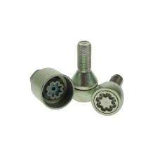Maypole MP7664 Stronghold PK4 M12x23mmx1.5 Sold Secure Lock Wheel Bolts