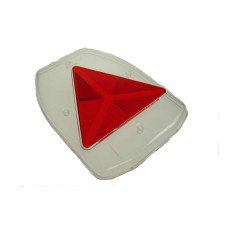 Maypole MP7691B Replacement Clear Front Lens with Triangle for MP7690BL/BR Maypole MP7691B Replacement Clear Front Lens with Triangle for MP7690BL/BR
