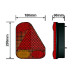 Maypole MP7709BL Left Hand Vertical Rear Combination Lamp 5+4 Pin