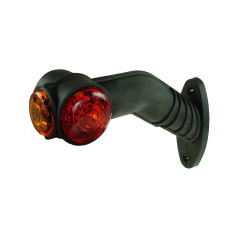 Maypole MP7723BL Left Hand LED Rubber Stalk Marker Lamp Red/White/Amber Maypole MP7723BL Left Hand LED Rubber Stalk Marker Lamp Red/White/Amber